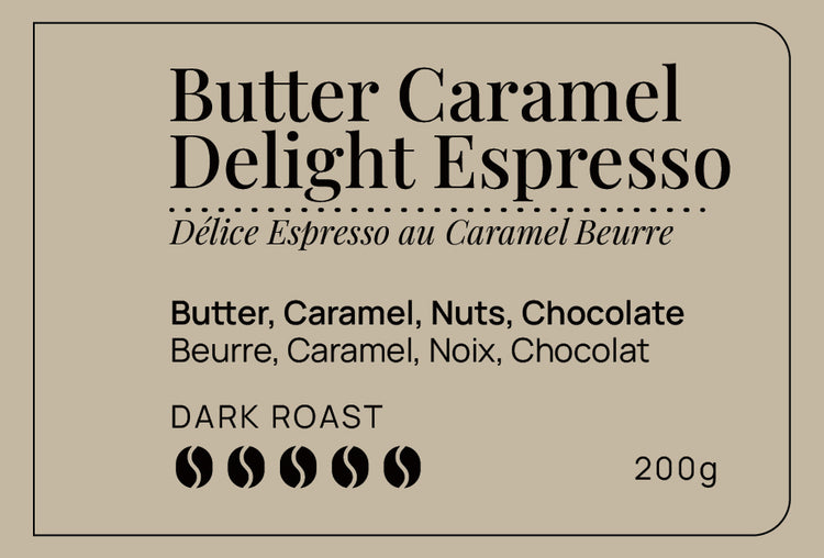 Butter Caramel Delight Espresso