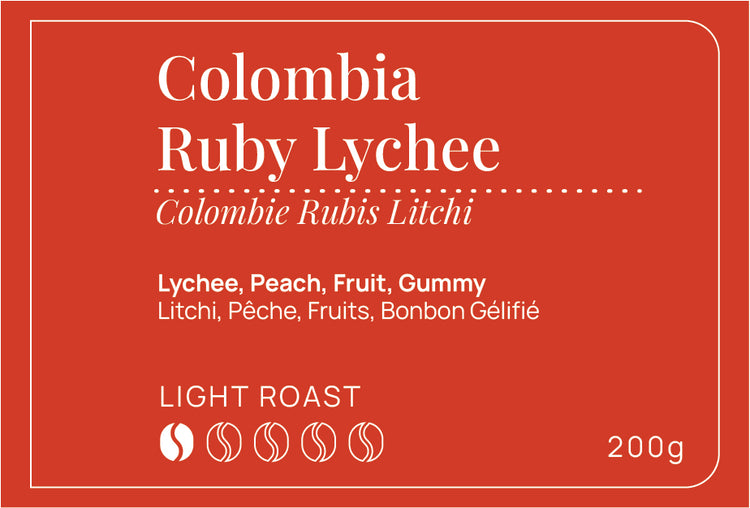 Colombia Cauca Ruby Lychee