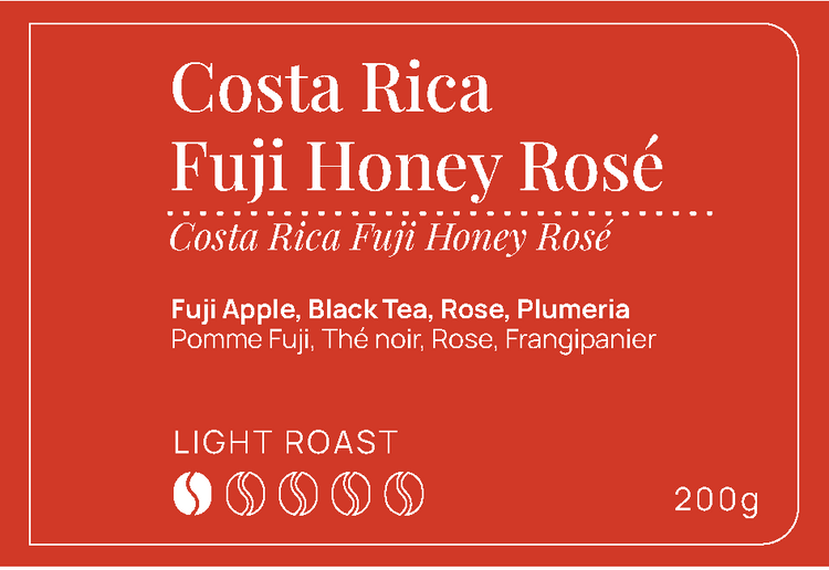 Costa Rica Fuji Honey Rosé