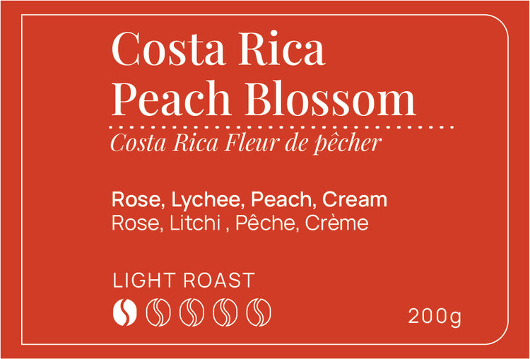 Costa Rica Tarrazu Peach Blossom