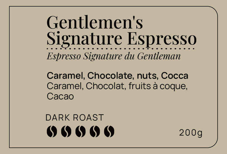 Gentlemen's Signature Espresso