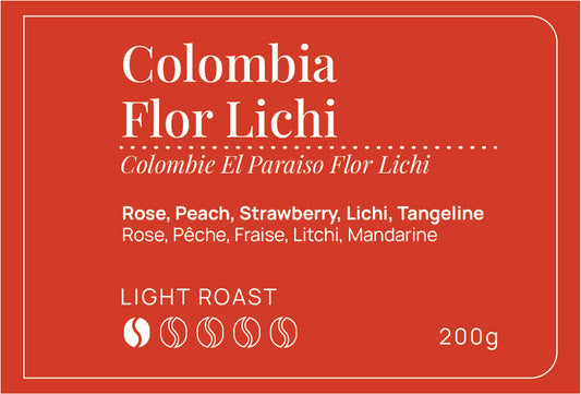 Colombia El Paraiso Flor Lichi