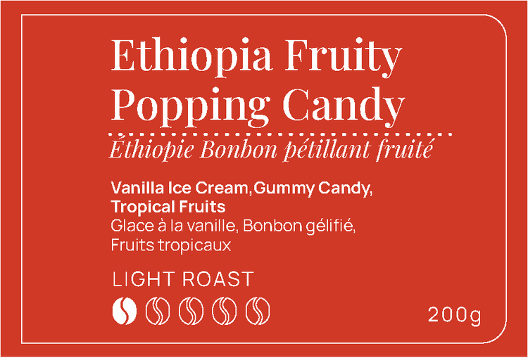 Ethiopia Fruity Popping Candy