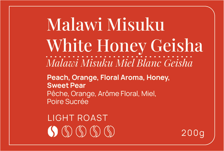 Malawi Misuku Mountains White Honey Geisha
